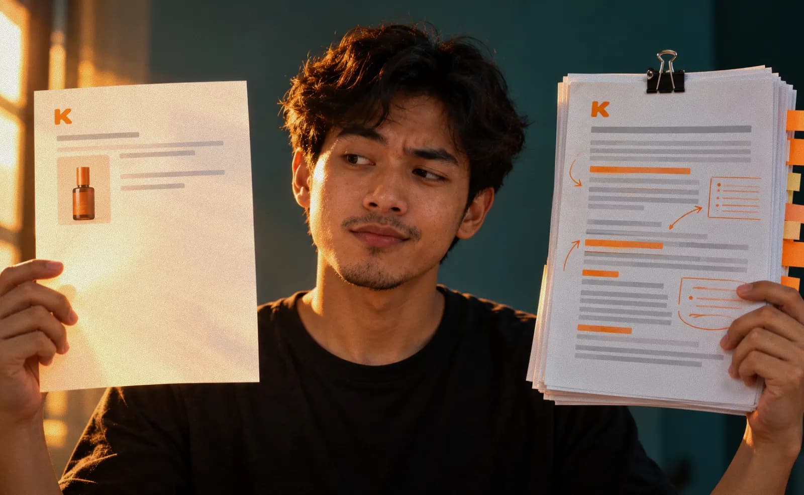 brief terbuka vs brief detail